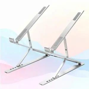 ( )2단 접이식 노트북 거치대 알루미늄 받침대 쿨러
