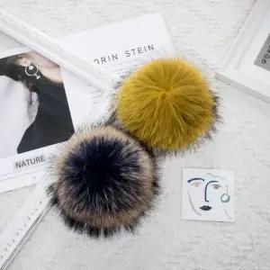 폼폼이 키링 미니 가방고리