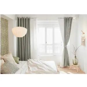 누보데코 암막 커튼 거실 백프로 아일렛 애쉬 300x250 BNS