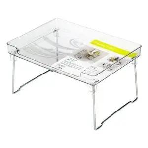 (색상 화이트)선반 가전 정리대 다용도 접이식 수납 스텐접시꽂이