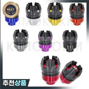 2Pcs 오토바이 전방 후방 포크 휠 충돌 방지 장치 Anti-Falling Frame 슬라이더 보호대 Motocross