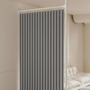 침대 가림막 커튼 분리 가로바 무타공 가로 가리개 도어 게하 침대가림막