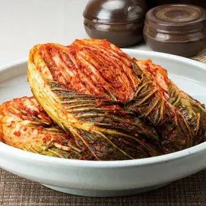 프락토올리고당 배추김치 3kg + 단호박 백김치 1kg 국내산