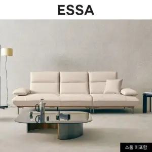 퍼스트 4인 스윙기능 베티버 소가죽 소파