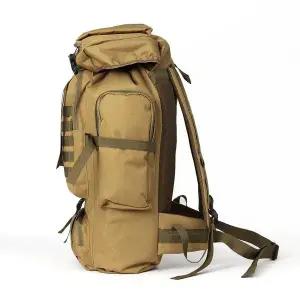 [알티피아]TBZ 수납포켓 브라운 대용량 방수백팩 80L 여행용백팩