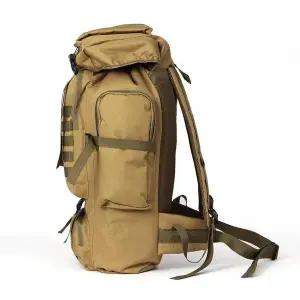 [골드스마일]TBZ 수납포켓 브라운 대용량 방수백팩 80L 여행용백팩