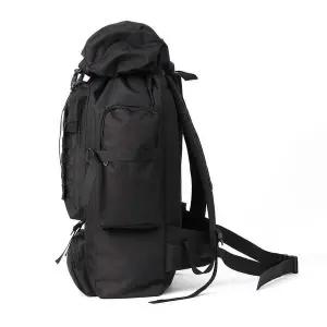 [골드스마일]TBZ 수납포켓 블랙 대용량 방수백팩 80L 실용적백팩