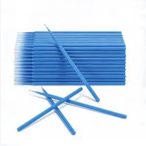 치과용 마이크로 면봉 YUYA DENTAL 600PCS 일회용 어플리케이터 브러시 속눈썹 연장용 구부릴 수 있는