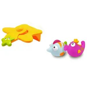 재밌는 물 목욕놀이 흡착 벽부착 물고기 점프대 동동뜨는완구 키즈 출산선물 신나는