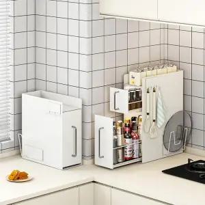 [아트박스]/피피드 다용도 주방 정리 철제 버티컬 2단 수납함