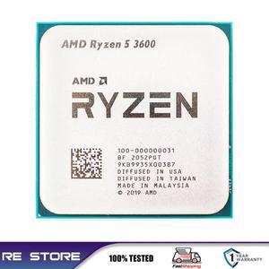 AMD Ryzen 5 R5 3600 3.6GHz 6코어 12스레드 CPU 프로세서 LGA AM4