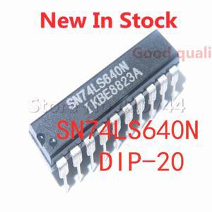 5개세트 SN74LS640N HD74LS640P DIP-20 8 진수 버스 트랜시버     IC