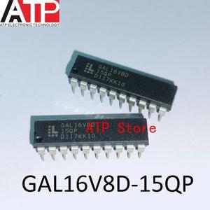 2조각  원본 GAL16V8D-15QP DIP-20 칩 IC CPLD 8MC 15NS 20DIP