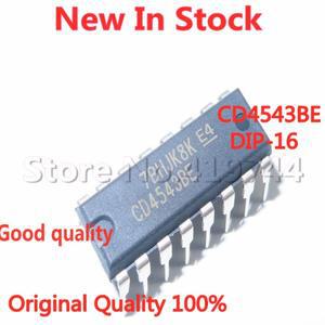 5개세트 CD4543BE DIP-16 LCD 디코더 드라이버 CMOS 칩    원본 IC