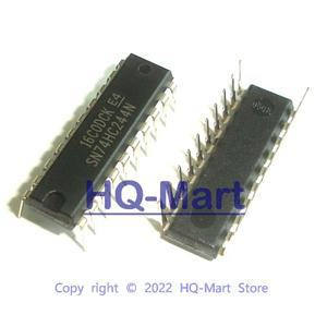 5PCS SN74HC244N DIP-20 3상태 출력이  옥탈 버퍼 및 라인 드라이버 20-PDIP 칩 IC