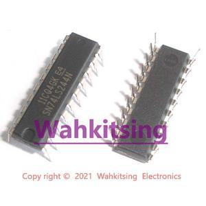 10개 SN74LS244N DIP-20 3상태 출력을 갖춘 옥탈 버퍼 및 라인 드라이버 칩 IC 20-PDIP
