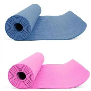 TPE 홈트 헬스 운동 스트레칭 요가 매트 6mm 고가형 헬스장