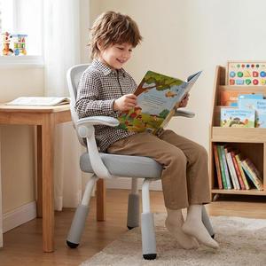 ERIYA 책상 의자, 스터디 의자, 높이 조절 가능한 등받이, 인체공학적 디자인, 공부, 업무 및 식사를 위한 다기능 u2013 남녀 침실 및 학교에 이상적입니다