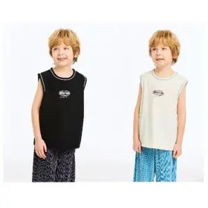 [갤러리아] 26S/S 베네통키즈 썸머 쿨 슬리브리스 티셔츠 QATS18631_2컬러