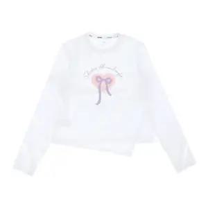 [갤러리아] (스케쳐스키즈) 여아 몸판 언발란스 티셔츠_SK3GTCFS021_OFWH