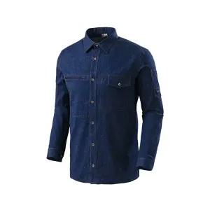 (TBUC) TB-19-15J 블루진 스판셔츠 용접복 청남방 청 JFx6+8LyF