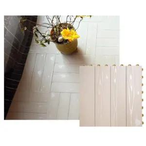 베란다 현관 마루 찬바닥 조립식 데크타일 어린이집 야외테라스