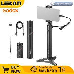 고독스 BPC-01 10000mAh 충전 그립 미니 삼각대 포함 USB 타입-A 및 통해 두 장치 3.6 VDC