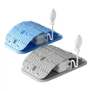 허리업 닥터 1개 기포주머니형 허리스트레칭 허리지압 (색상랜덤)