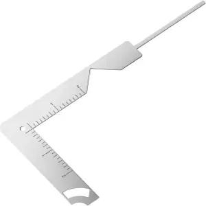 책 표지 가이드 5 in 제본 도구 리스 스틸 금속 커버 칩보드에서 표지를 간단하게 만들기 랩북 자