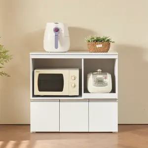 [우아미가구]디라 주방 홈바 밥솥 수납 렌지대 900