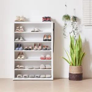 [우아미가구]마유 6단 오픈 신발장 840
