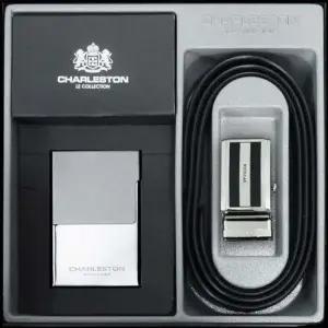 가죽벨트 엣지있는 명함케이스 선물세트 9251 남성정장