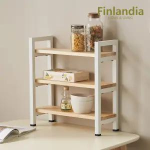 피노 원목 3단 미니선반