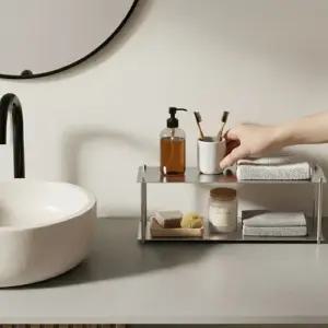 스텐선반 2단 3단 진열대 메탈 선반 모듈