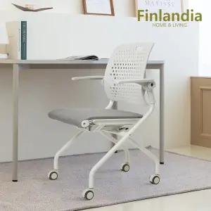 스카이 GT07 화이트 학생사무용 집중력 책상의자