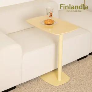 로엔 철제 사각 거실 침실 사이드테이블