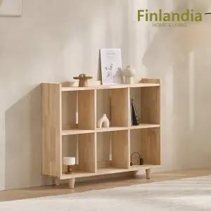 몬테 원목 2단 다용도 선반 오픈책장 피규어장