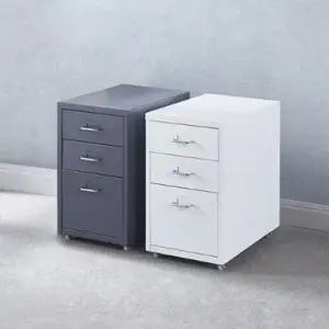 어반 철제 3단 서랍장 수납가구 서랍장 철제서랍장 수납장