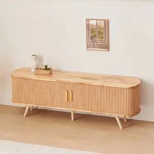 보루네오 노블 원목 템바보드 1800 거실장