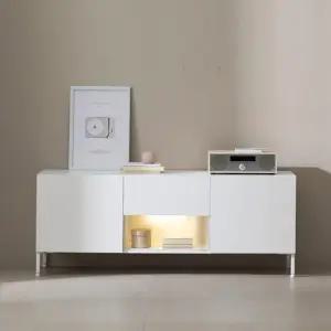 [보루네오] 에이바 LPM LED 거실장 1350 (다리형)