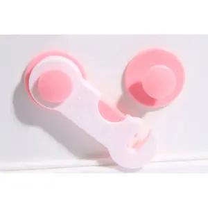 문 도어 서랍 열림방지 잠금장치 부착식 안전고리 tXG6+1qZS