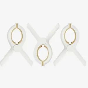 빨래 집게 9.5cm 3P 왕집게 세탁집게 이불클립