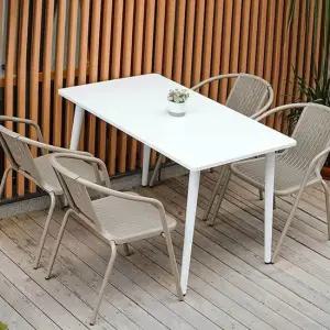 테이블 의자 세트 세트 4인용 사각 4인 식탁 테이블 4인 식탁