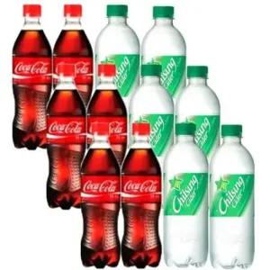 환타뚱캔 코카콜라 업소용 6입+칠성사이다 6입 500ml
