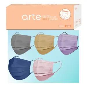 아르떼 컬러 마스크 30매 jXk9+8TsR