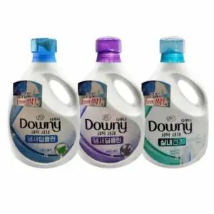 다우니 세탁세제 1.9L 3종택1 통돌이세제 빨래방세제