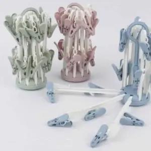 원형 빨래건조대 20집게 미니빨래건조대 장갑건조대 베란다빨래걸이