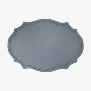 PVC 식탁 방수 매트 라이트블루