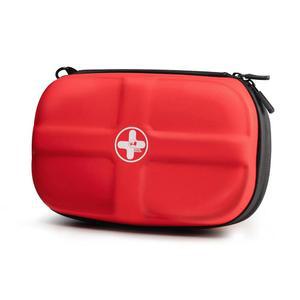 코뿔소 구조 EVA 응급 처치 키트, 배낭 여행용 소형 방수 응급 하이킹 응급 처치 키트, 여행용 키트, 집, 자동차, 대학 기숙사 방, 캠핑, 보트, 학교로 돌아가기 (빨간색)