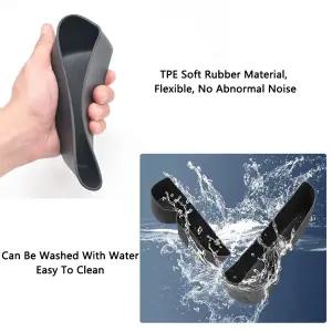 호환  타지안 자동차 도어 수납함 트레이 트림 TPE 앞뒤 도어 수납 포켓 정리함 내부 타 RAV4 2020-2024용